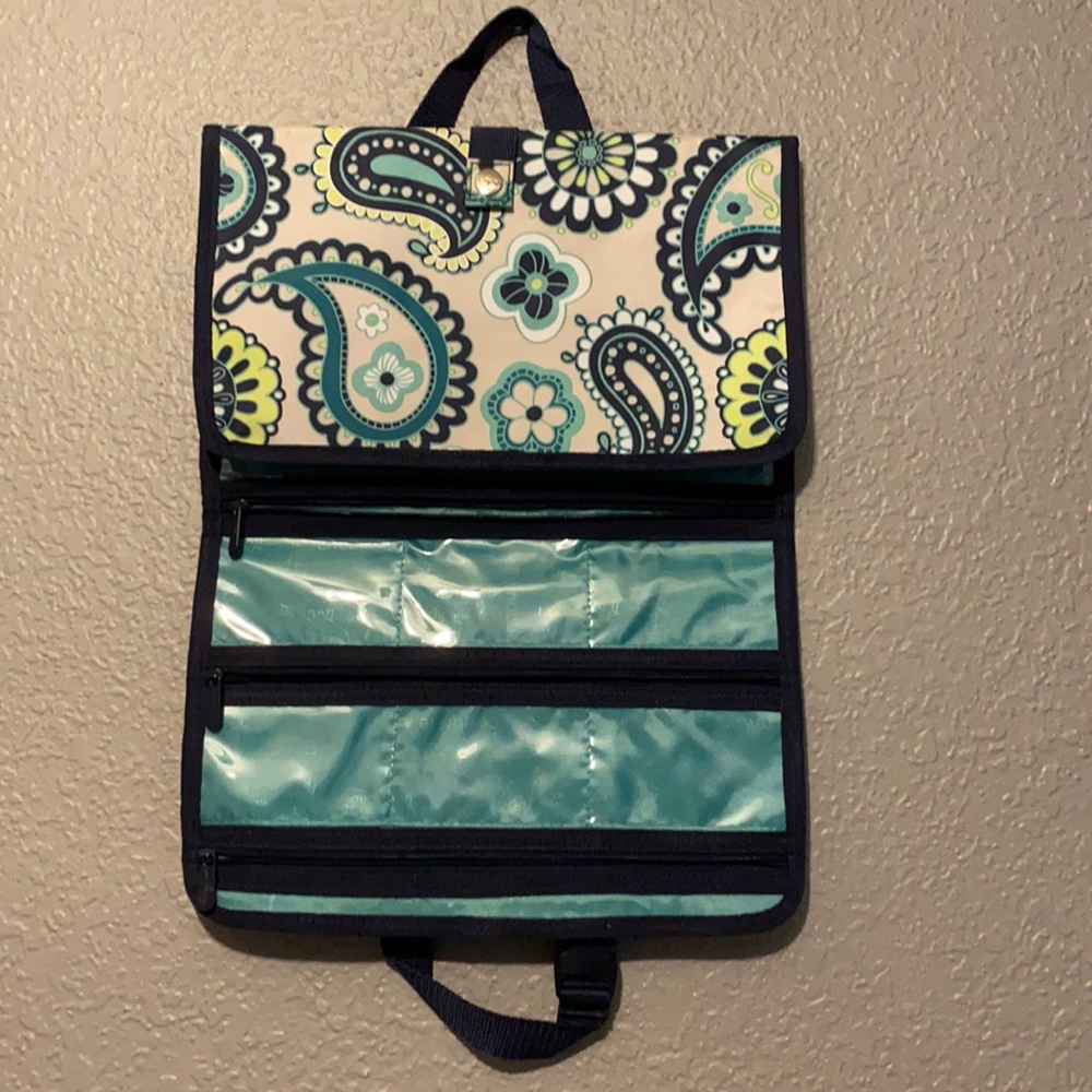 Thirty-one hanging travel makeup toiletry bag